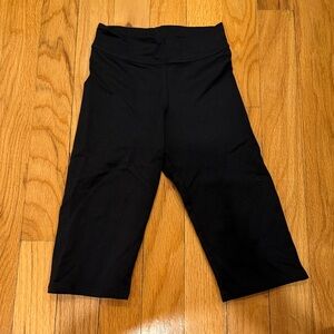 Motionwear Kids Black Leggings Size 4-6